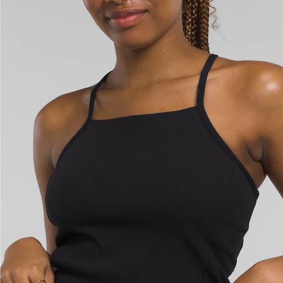 The North Face Tops - The North Face Black Ribbed Tank Top